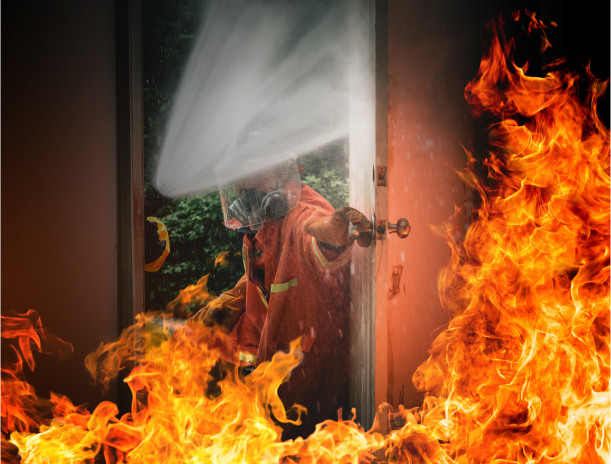 Nach dem Brand steht die Sicherheit an erster Stelle