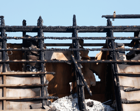 Nach dem Feuer