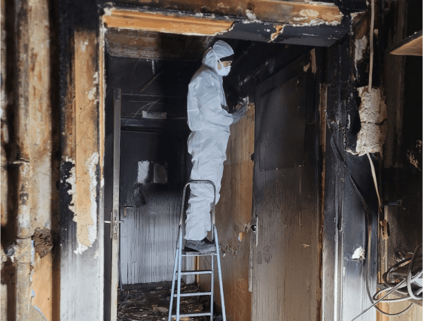 Brand- und Wasserschäden